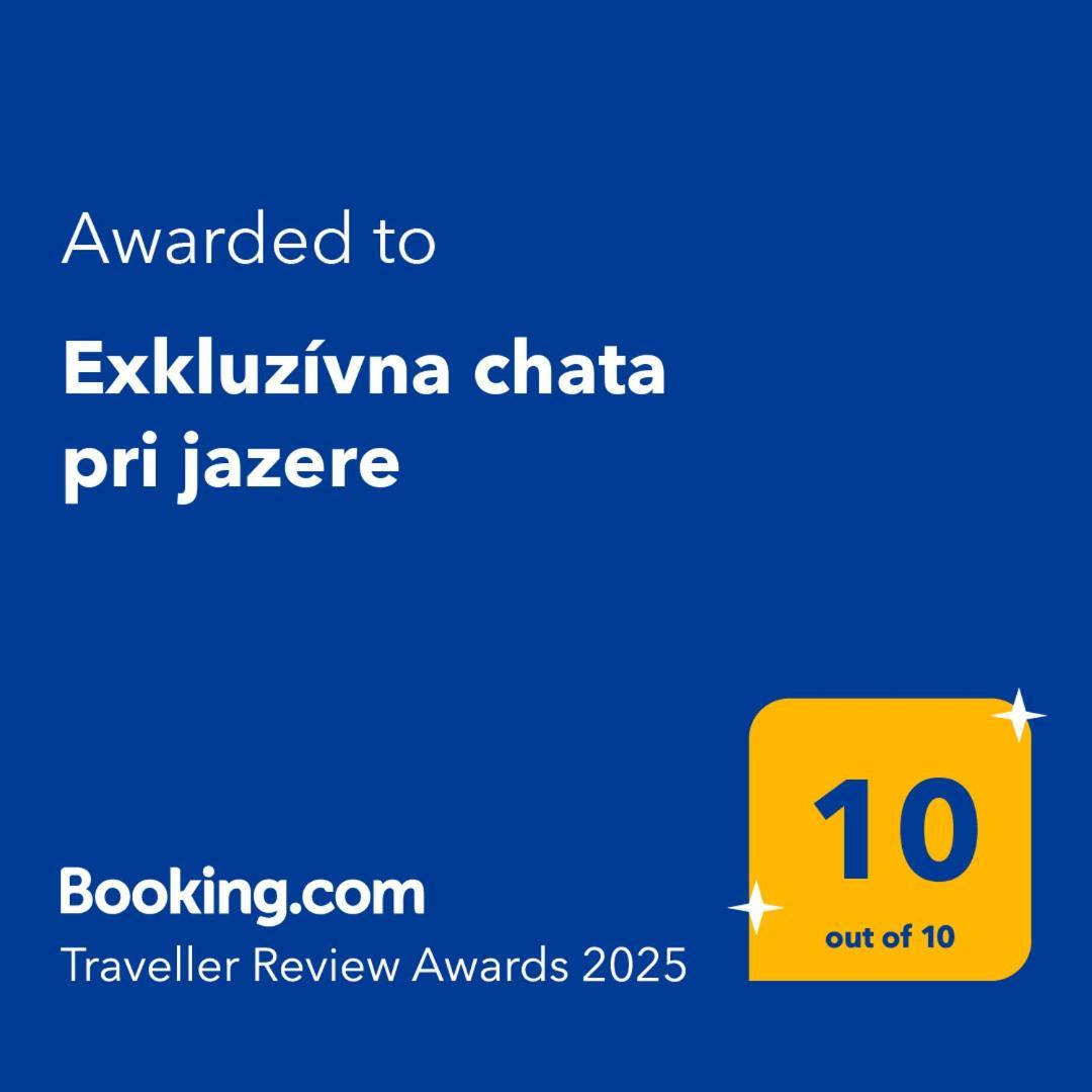 Exkluzivna Chata Pri Jazere Senec Buitenkant foto